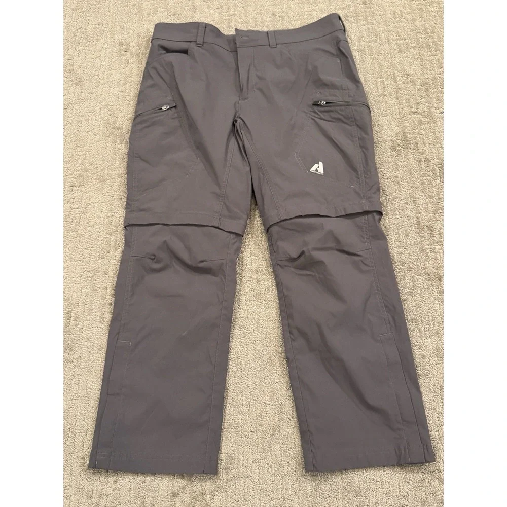 Eddie Bauer First Ascent Guide Pro Convertible Pants 36x30 Performance (T1)